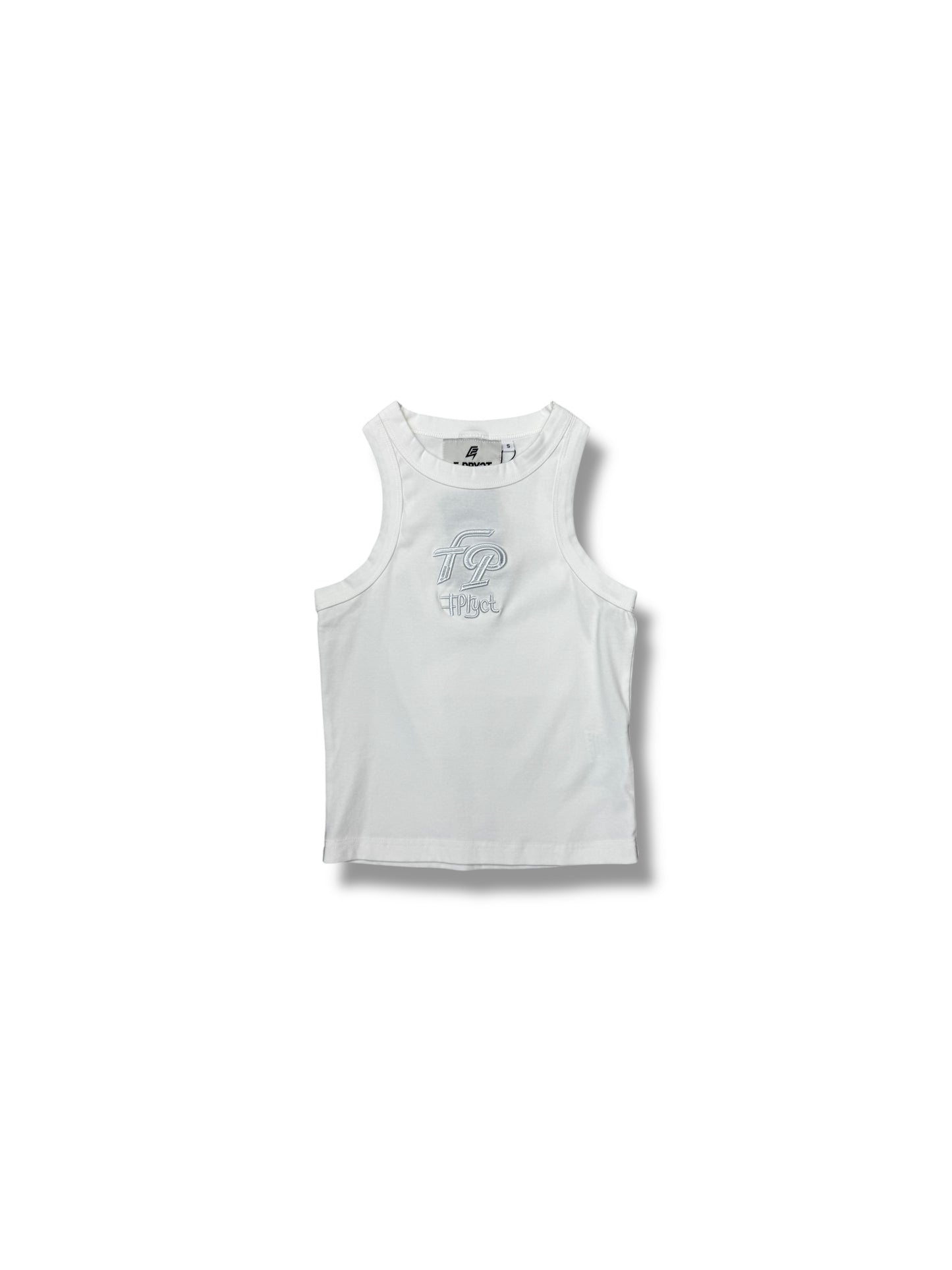 FP 3D LOGO W. TANK TOP-WHITE