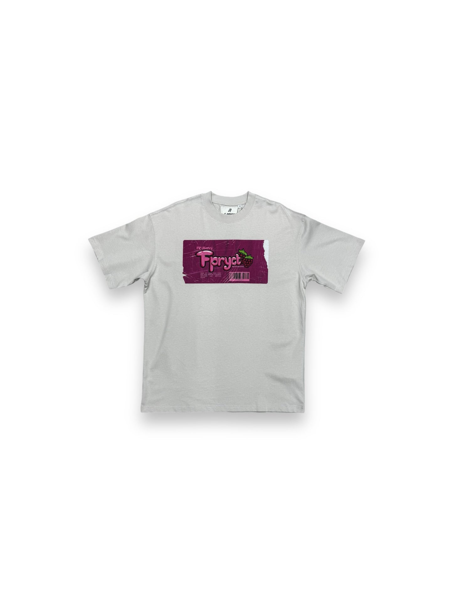 BUBBLEGUM STICKER TSHIRT-APRICOT