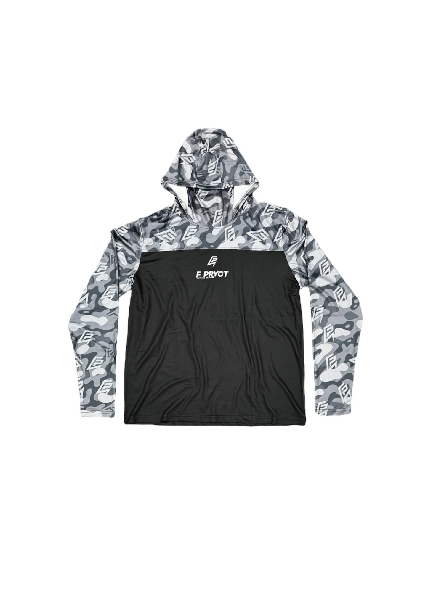 CAMO HOODED RASHGUARD