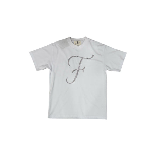 FPRYCT GLITTER TSHIRT-BIANCO