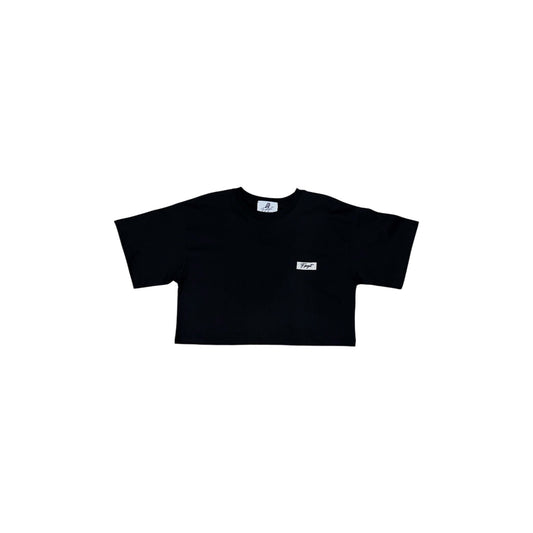 FPRYCT ITALY TAG CROP TOP-NERO