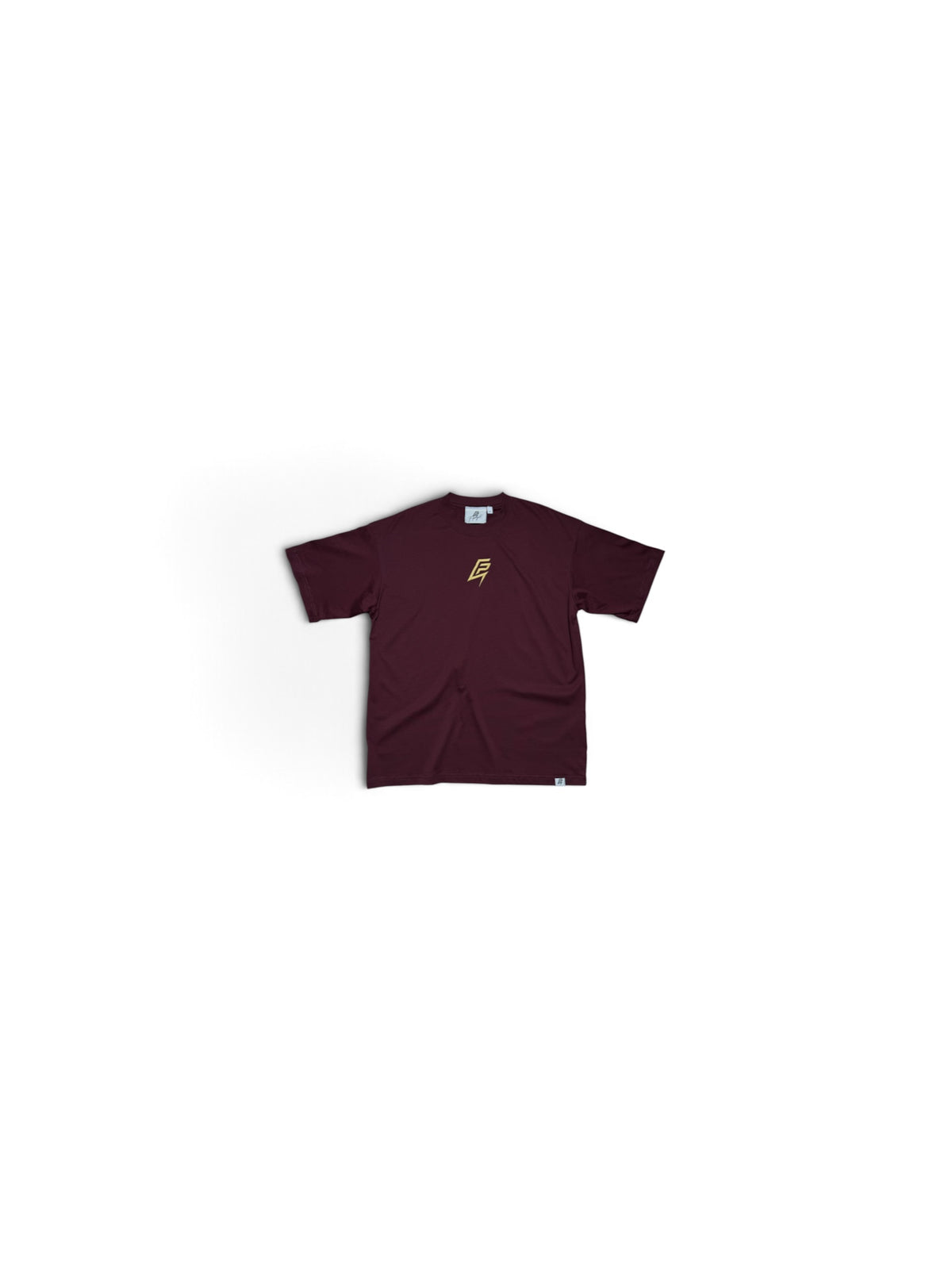 LOGO ESSENTIAL TSHIRT- BURGUNDY