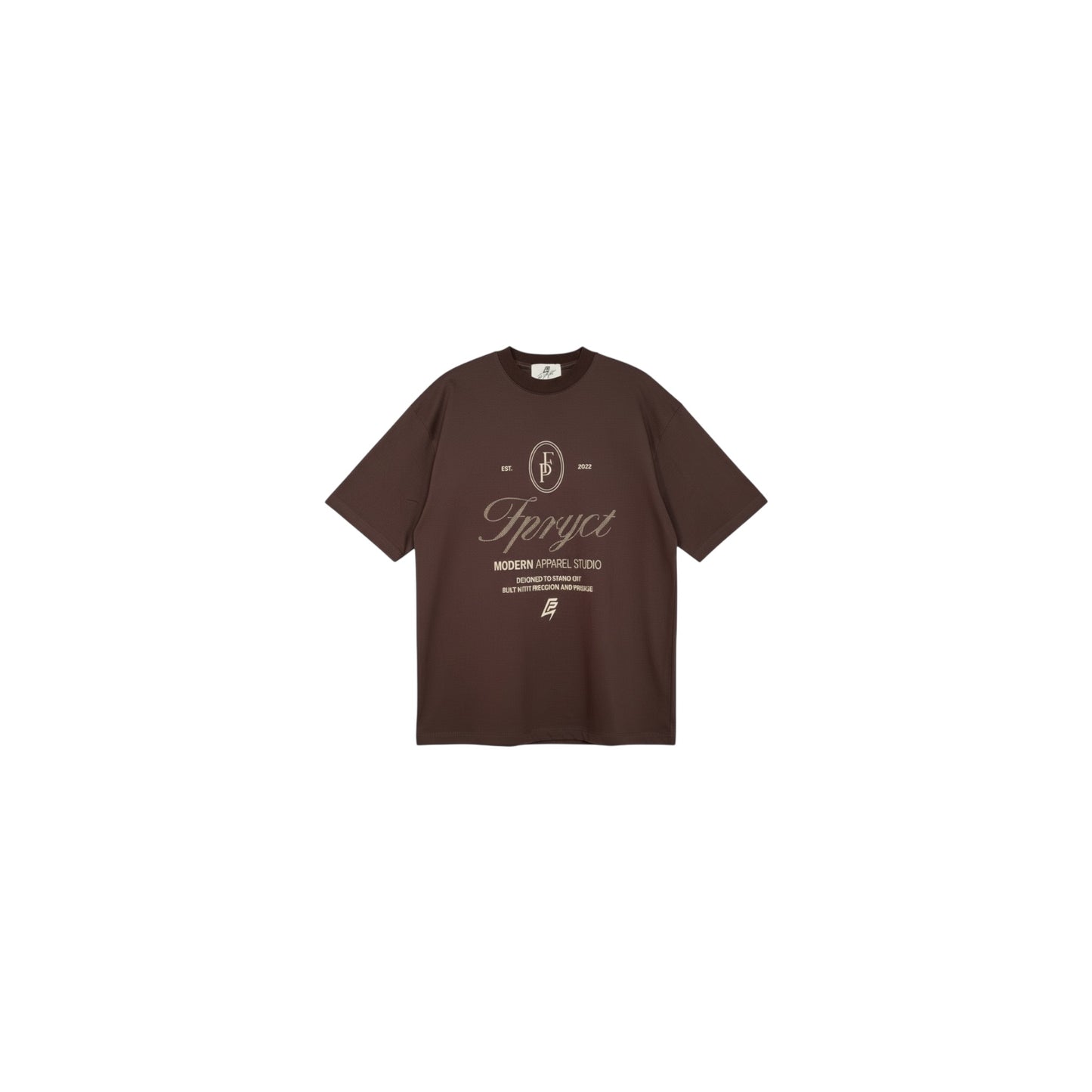 FPRYCT Milano Script Tshirt- Moro