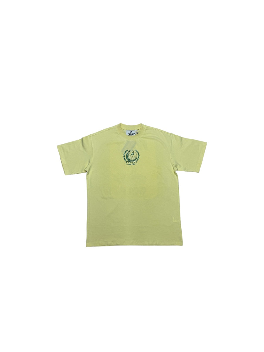 GOLF CLUB TSHIRT-LIGHT YELLOW