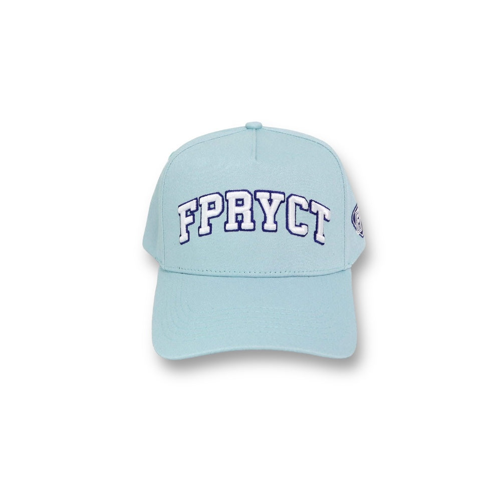 TXT LOGO SNAPBACK HAT- LIGHT BLUE