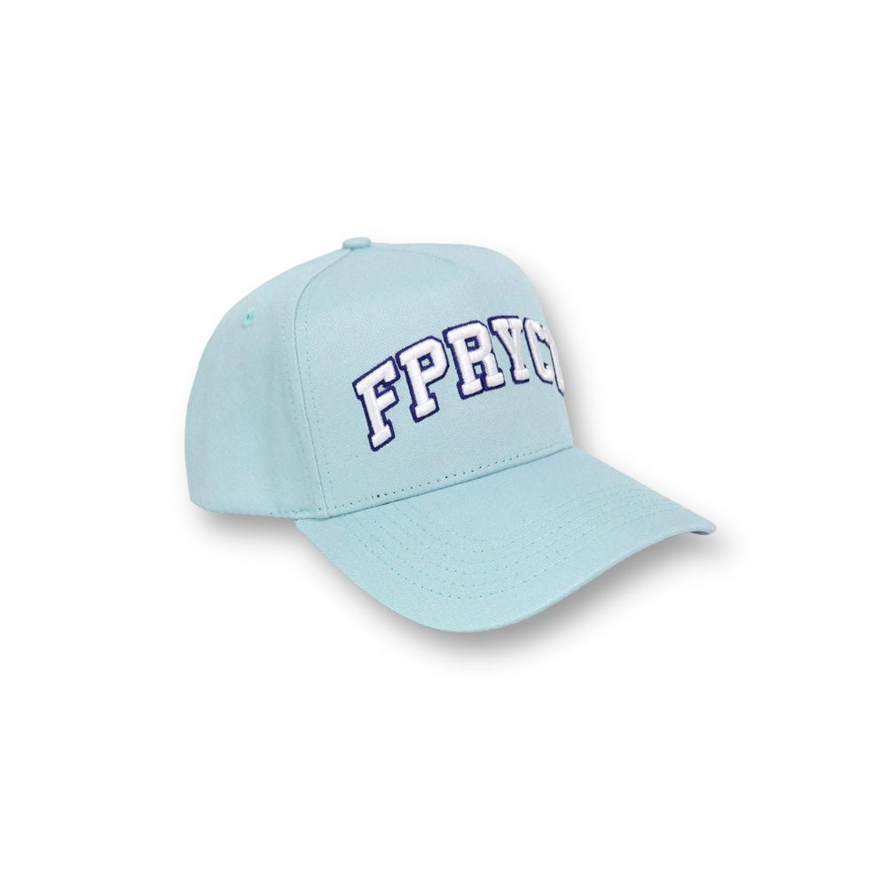 TXT LOGO SNAPBACK HAT- LIGHT BLUE